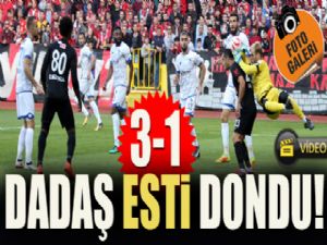 B.B. Erzurumspor Eskişehir deplasmanından eli boş dönüyor: 3-1