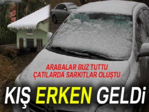 Başkale'de kış erken başladı