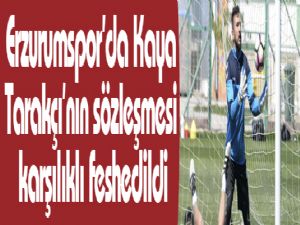 BB Erzurumspor'da Kaya Tarakçı'nın sözleşmesi karşılıklı feshedildi