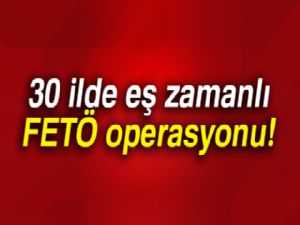 30 ilde dev operasyon: Tam 121 kişi hakkında gözaltı kararı