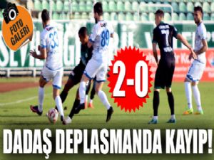 Dadaş deplasmanda kayıp: 2-0