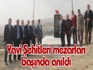 Yavi Şehitleri mezarları başında anıldı