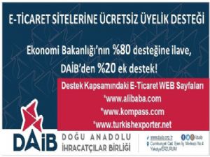 E-ticaret sitelerine ücretsiz üyelik fırsatı