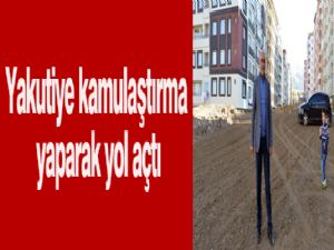 Yakutiye, kamulaştırma yaparak yol açtı