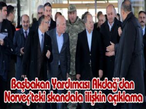 Başbakan Yardımcısı Akdağ'dan Norveç'teki skandala ilişkin açıklama