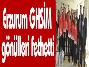 Erzurum GHSİM gönülleri fethetti