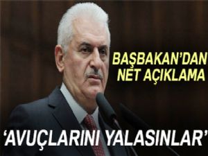 Başbakan Yıldırım: Ülkemizi karıştırmaya çalışanlar terörü hortlatmaya çalışanlar avucunu yalasın