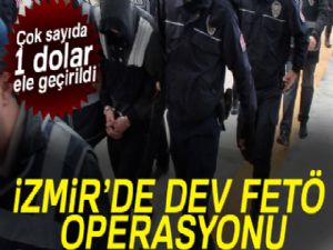 İzmir'de FETÖ operasyonu: 53 gözaltı