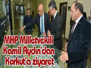 MHP Milletvekili Kamil Aydın'dan Korkut'a ziyaret