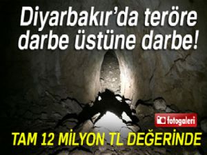 Diyarbakır'da teröre darbe üstüne darbe