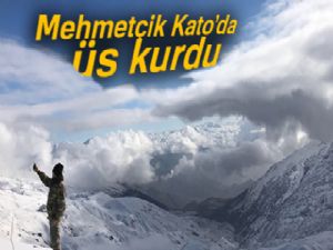 Mehmetçik Kato'da üs kurdu