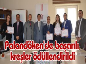 Palandöken'de başarılı kreşler ödüllendirildi