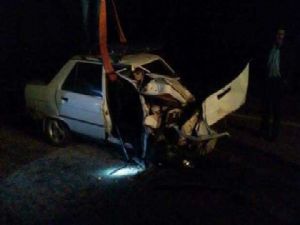 İspir'de trafik kazası: 1 ölü, 2 yaralı
