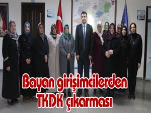 Bayan girişimcilerden TKDK çıkarması