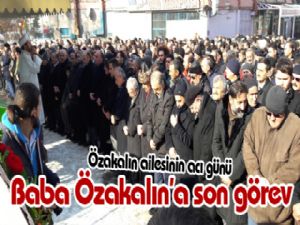 Baba Özakalın'a son görev