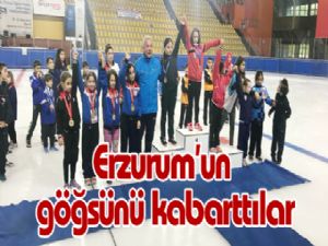 Erzurum'un göğsünü kabarttılar