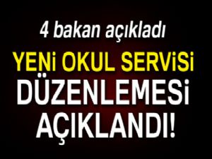 Yeni okul servisi düzenlemesi açıklandı