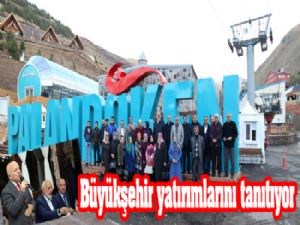  Büyükşehir yatırımlarını tanıtıyor