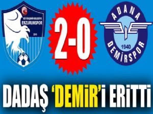 Erzurum kazanmayı hatırladı: 2-0