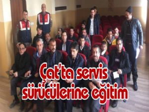 Servis sürücülerine eğitim