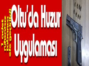 Oltu'da Huzur Uygulaması