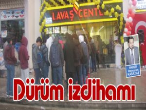 Dürüm izdihamı 