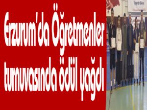 Öğretmenler turnuvasında ödül yağdı