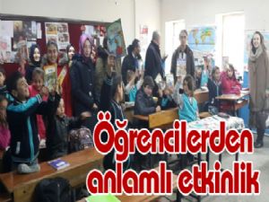 Öğrencilerden anlamlı etkinlik