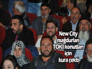 New City mağdurları TOKİ konutları'nda kura çekti