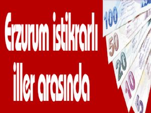 Erzurum istikrarlı iller arasında 