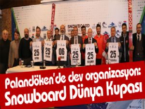Palandöken'de dev organizasyon: Snowboard Dünya Kupası 