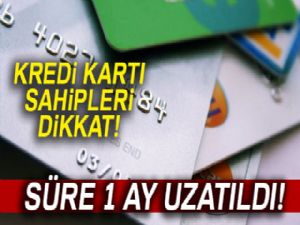 İnternetten kartla alışverişe onay 1 ay ertelendi