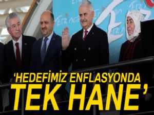 Başbakan Yıldırım: Hedefimiz enflasyonda tek hane