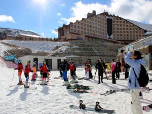 Palandöken Kayak Merkezi yılbaşına hazır 