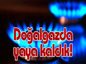 Doğalgazda yaya kaldık!