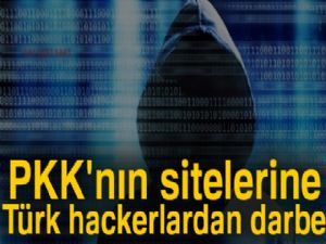 PKK'nın sitelerine Türk hackerlardan darbe