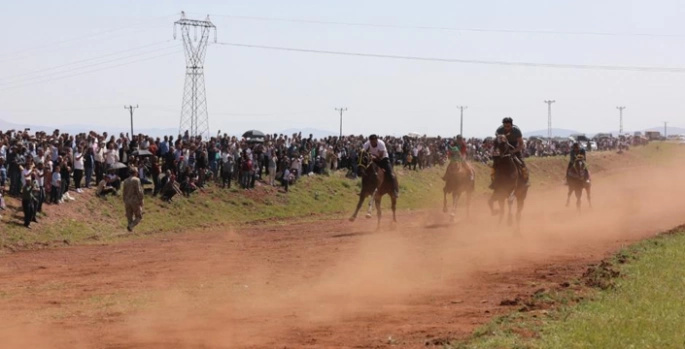 Hınıs’ta festival coşkusu: 24 at kıran kırana yarıştı