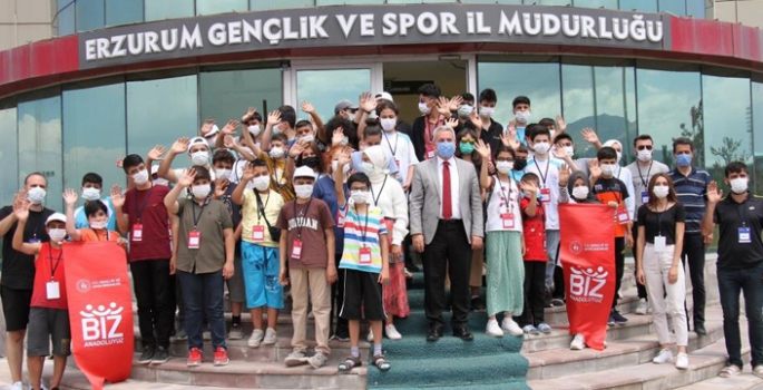 Iğdırlı öğrenciler Erzurum’u gezdi