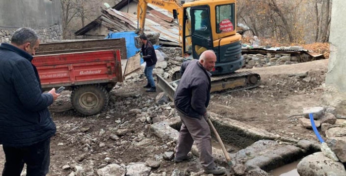 İspir’de doğalgaz ağır aksak