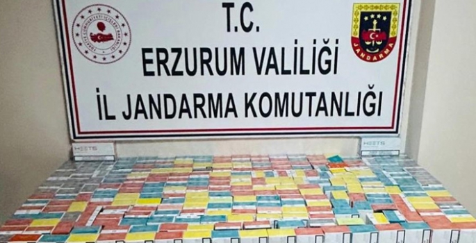 Jandarma’dan kaçak sigara operasyonu