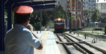 Çin’e gidecek ihracat treni Erzurum'dan geçti