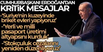 Cumhurbaşkanı Erdoğan: Bizden sonraki nesillere hak ettikleri Türkiye'yi bırakacağız