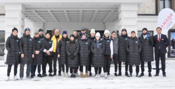 Kazak milli takımı Erzurum’da
