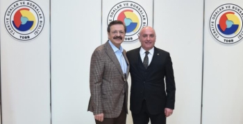 Özakalın, Hisarcıklıoğlu’nu ziyaret etti