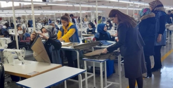 Tekstil sektörüne 100 istihdam