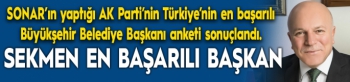 Türkiye’nin en başarılı Büyükşehir Belediye Başkanı: Mehmet Sekmen