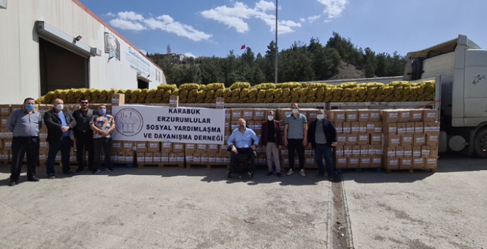 Karabük’teki Dadaşlar’dan ramazan dayanışması