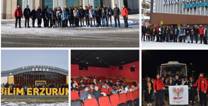 Karayazılı öğrencilere Erzurum gezisi