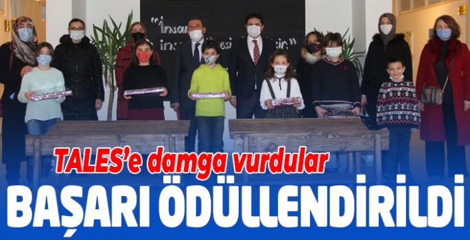 Kaygusuz, başarılı öğrencileri ödüllendirdi