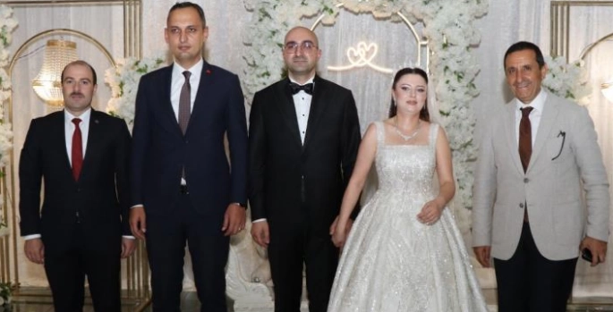 Kaymakam Ceylan, dünyaevine girdi